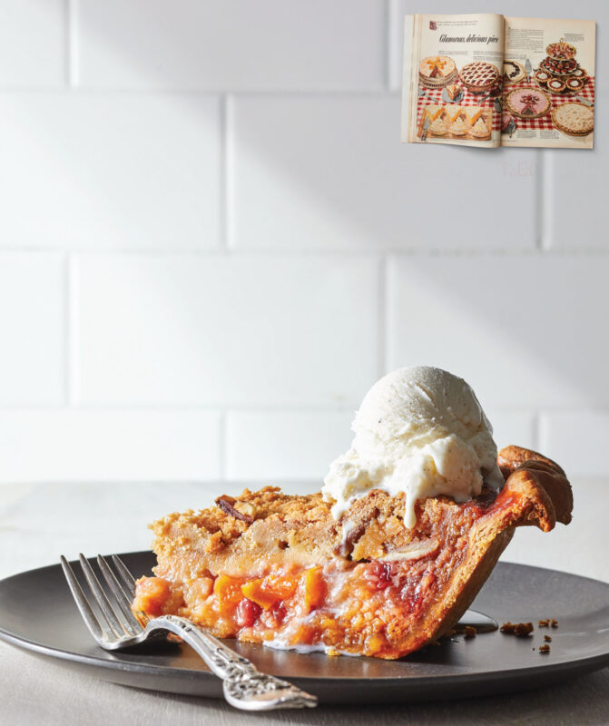 STONE FRUIT-PECAN DEEP-DISH PIE