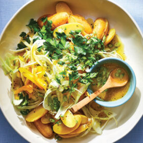 SHAVED FENNEL AND FINGERLING POTATO SALAD