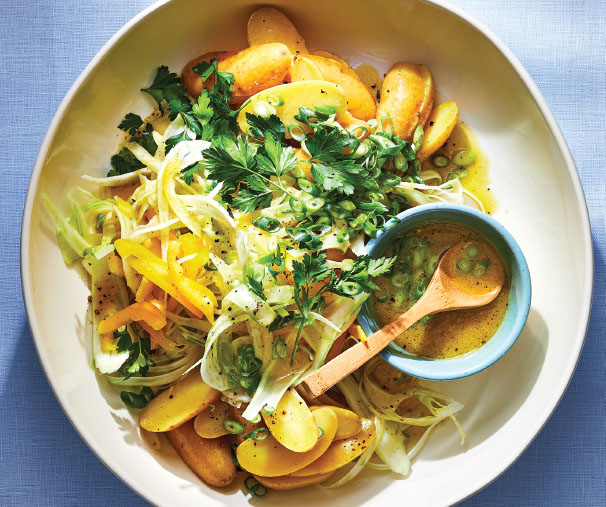 SHAVED FENNEL AND FINGERLING POTATO SALAD