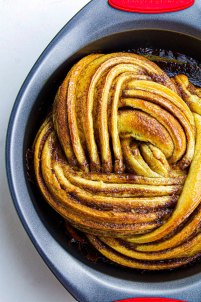 Cinnamon Roll Twist Bread