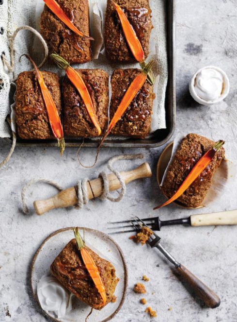 Quinoa Carrot Pear Loaves 1